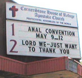 Anal Convention - Lord we just want to thank you