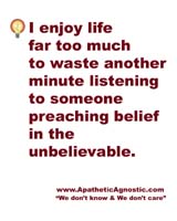 I enjoy life...